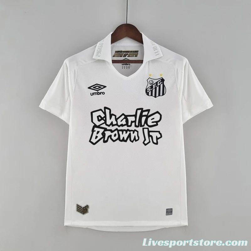 22/23 Santos Home Chorão Commemorative Edition  Soccer Jersey