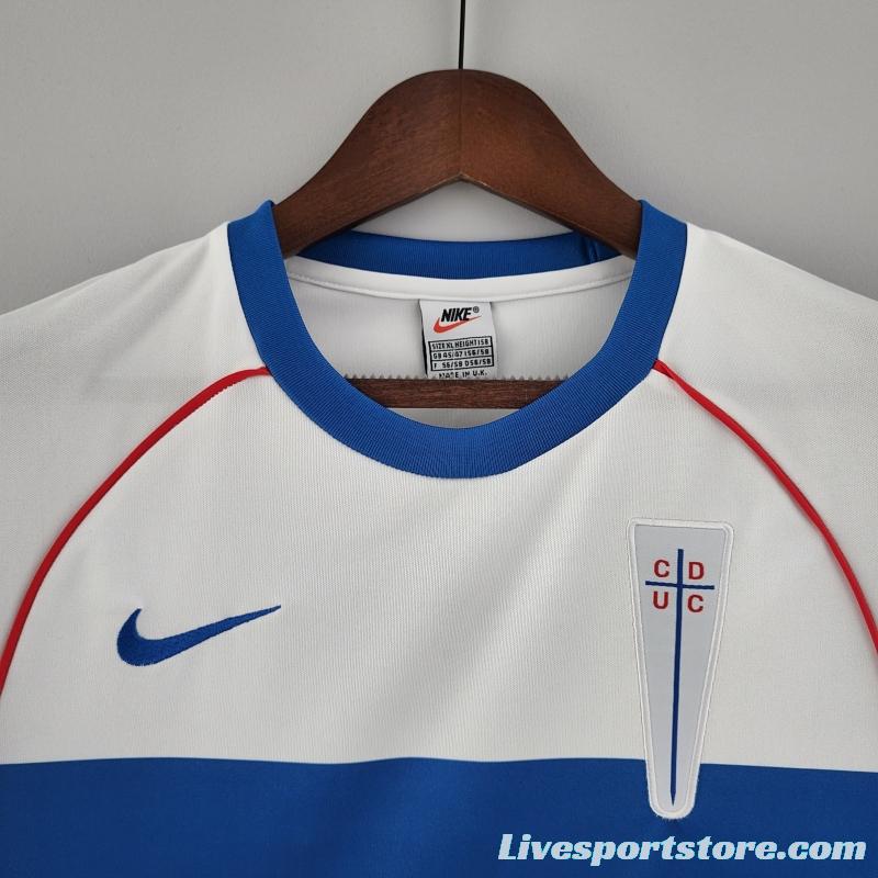 Retro 2002 Deportivo Universidad Católica Home  Soccer Jersey