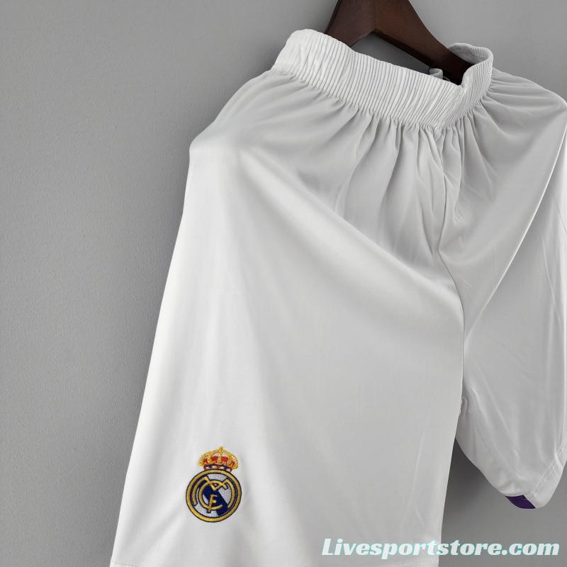 22/23 Real Madrid Home Shorts  Soccer Jersey