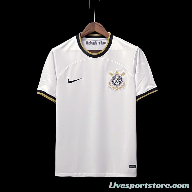 22/23 Corinthians Home  Soccer Jersey