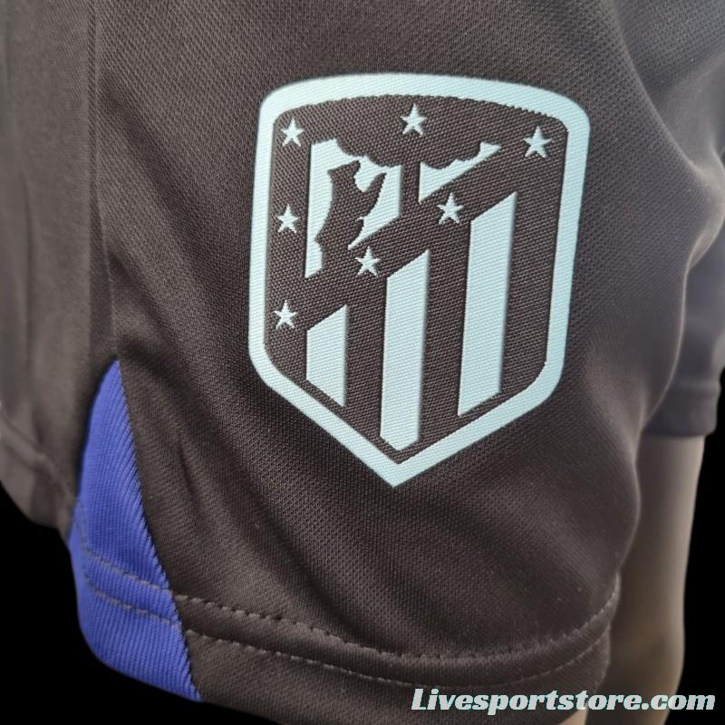 22/23 Kids Atletico Madrid Away 16-28 Soccer Jersey