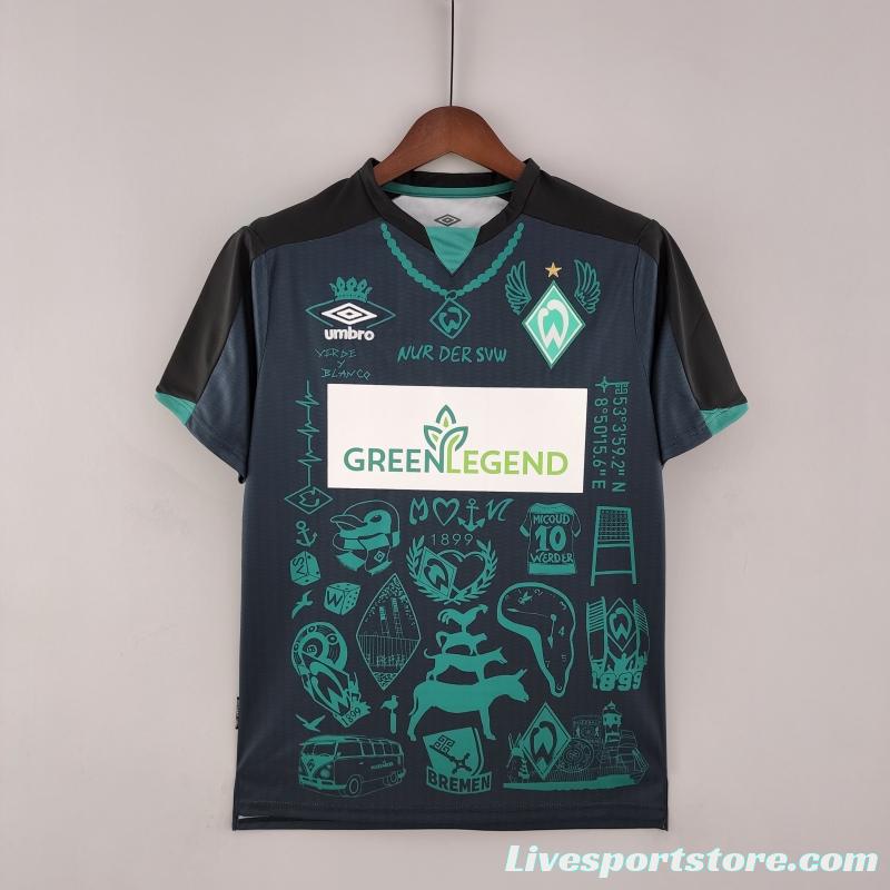 22/23 Werder Bremen Tattoo Version Jersey