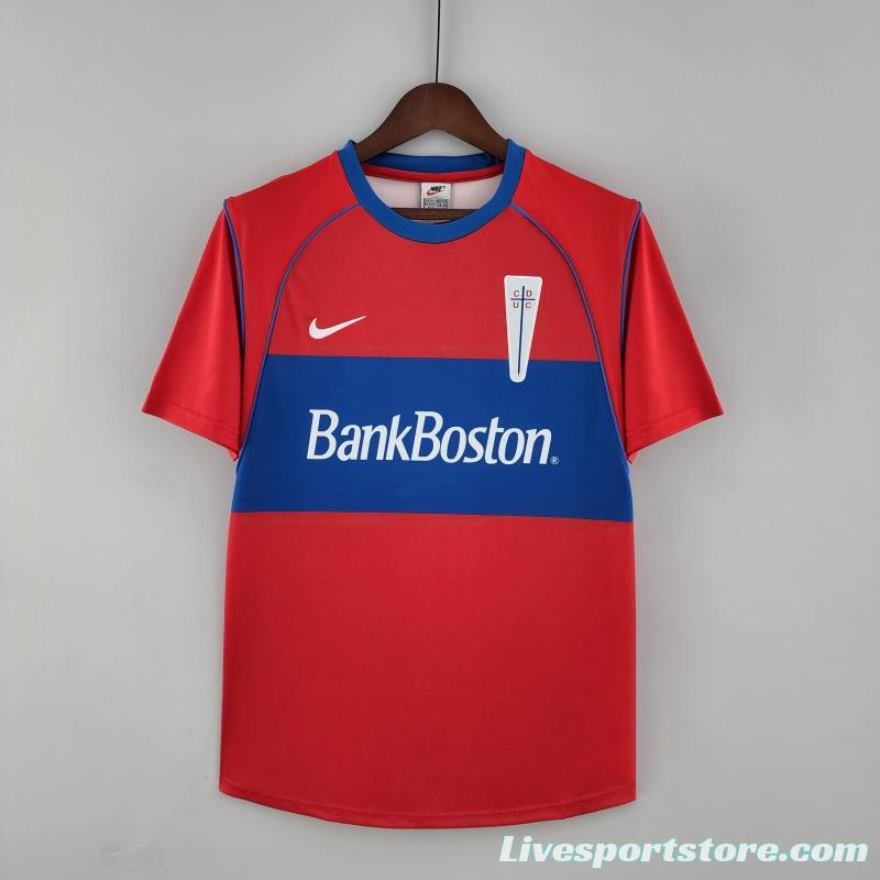 Retro 02/03 Deportivo Universidad Católica Away Soccer Jersey