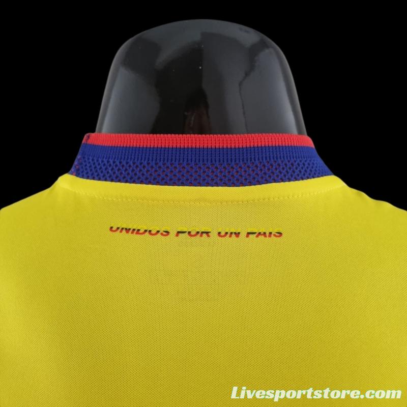 Player Version 2022 Colombia Special Edition Yellow