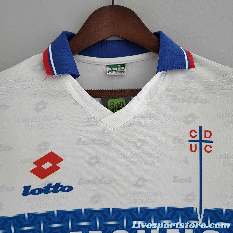 Retro 1996 Long Sleeve Deportivo Universidad Católica Third Away Soccer Jersey