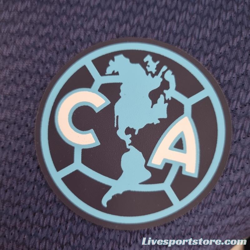 Player Version 22/23 Club America Third Away Soccer Jersey