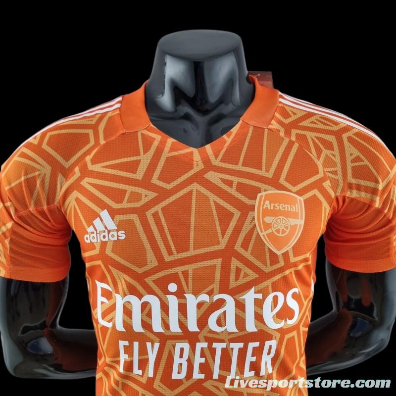 Player Version 22/23 Arsenal Orange Goalkeeper