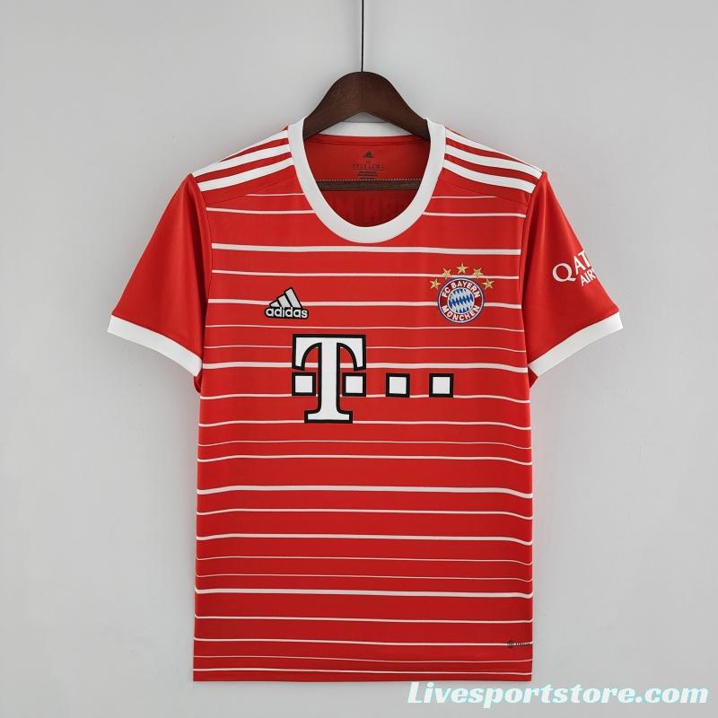 22/23 Bayern Munich Home Soccer Jersey