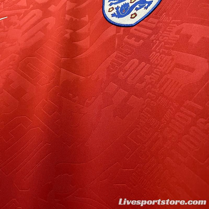 20/21 England Red Pre-match Training Jersey