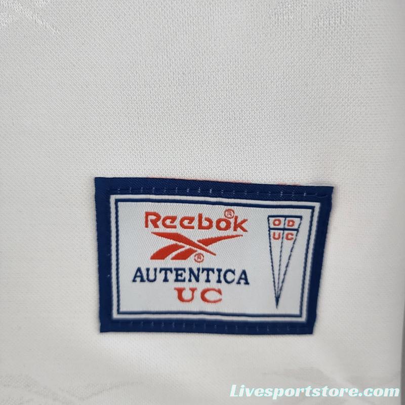 Retro 1998 Long Sleeve Deportivo Universidad Católica Home Soccer Jersey