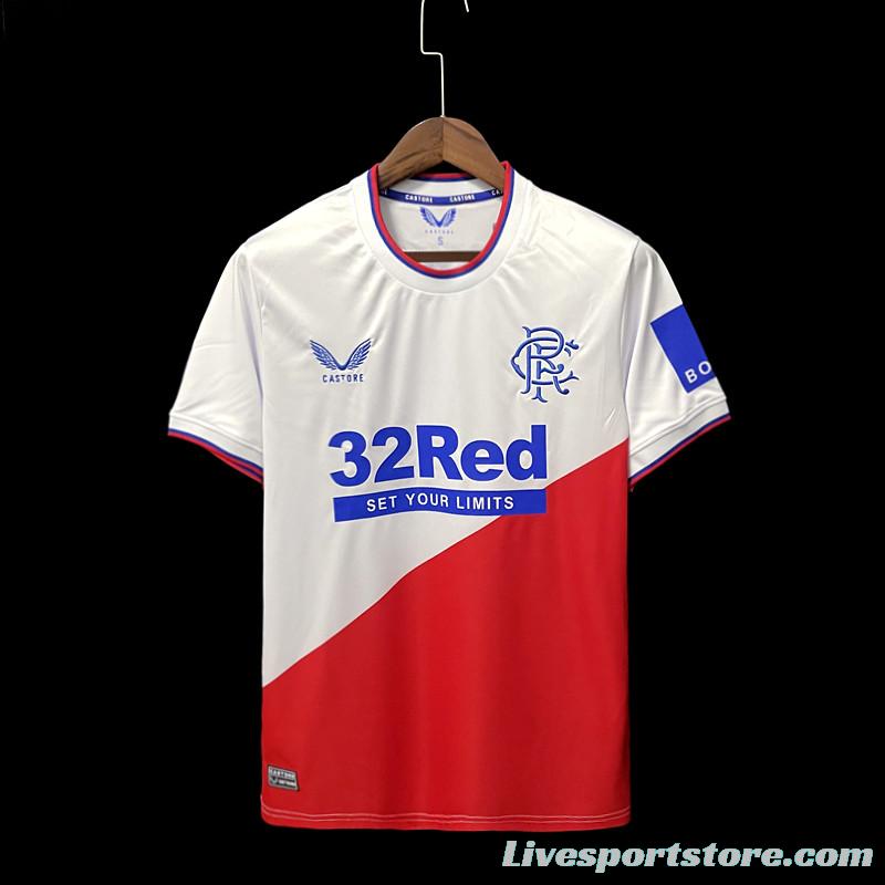 22/23 Rangers Away Soccer Jersey