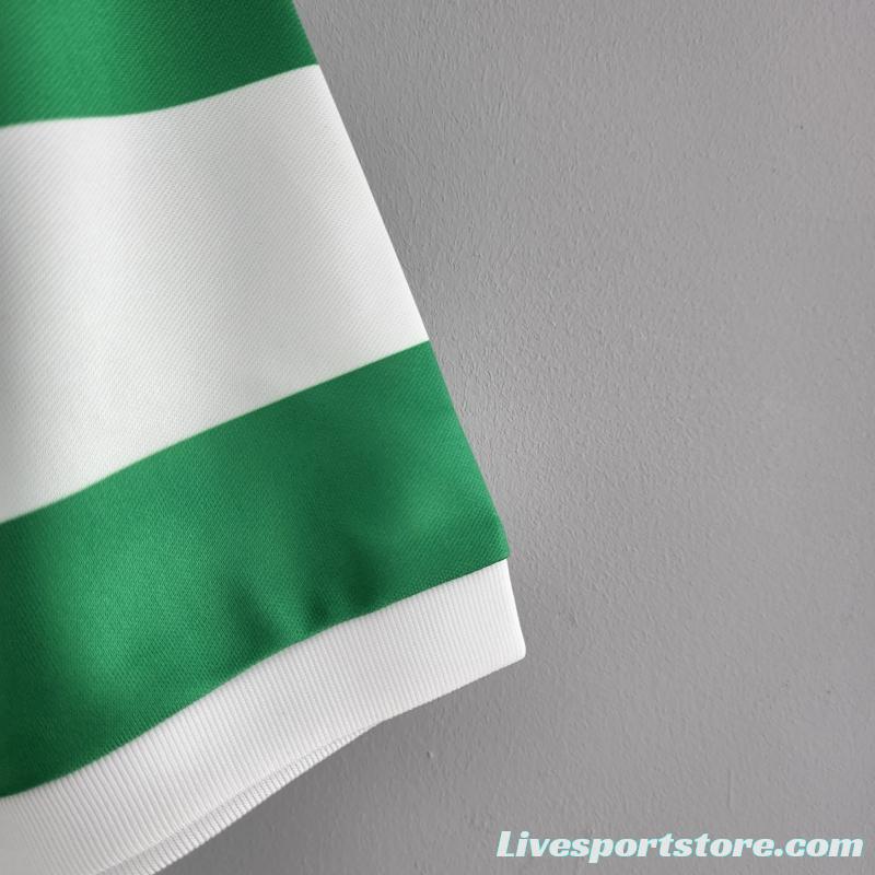 Retro 80/81 Celtic Home Soccer Jersey