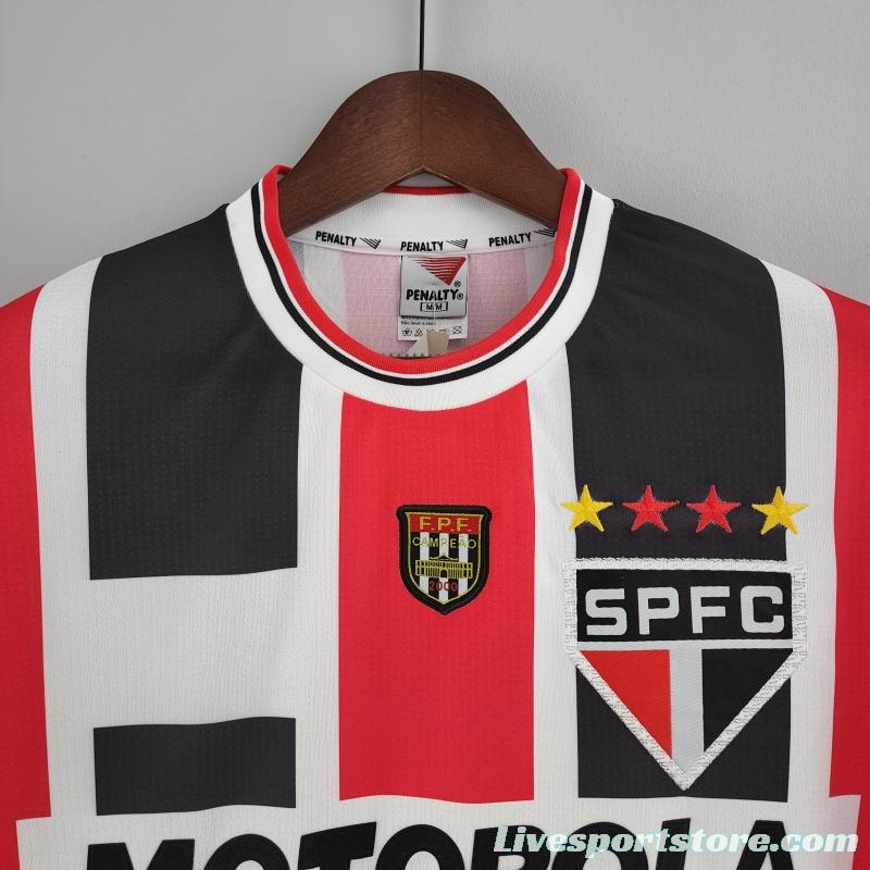 Retro Sao Paulo 2000 Away Soccer Jersey