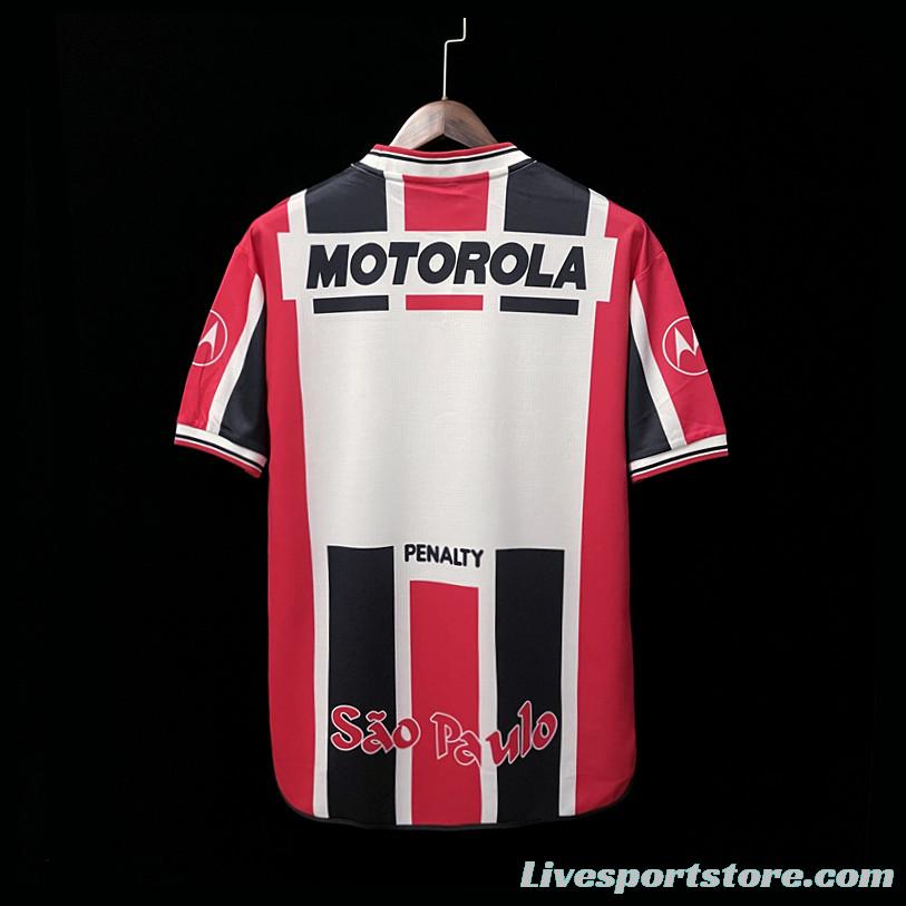 Retro 2000 Sao Paulo Away Soccer Jersey