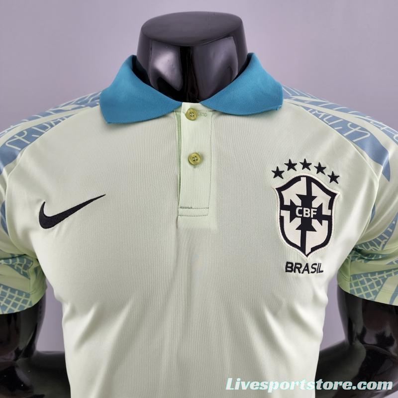 2022 POLO Brazil Light Green Jersey