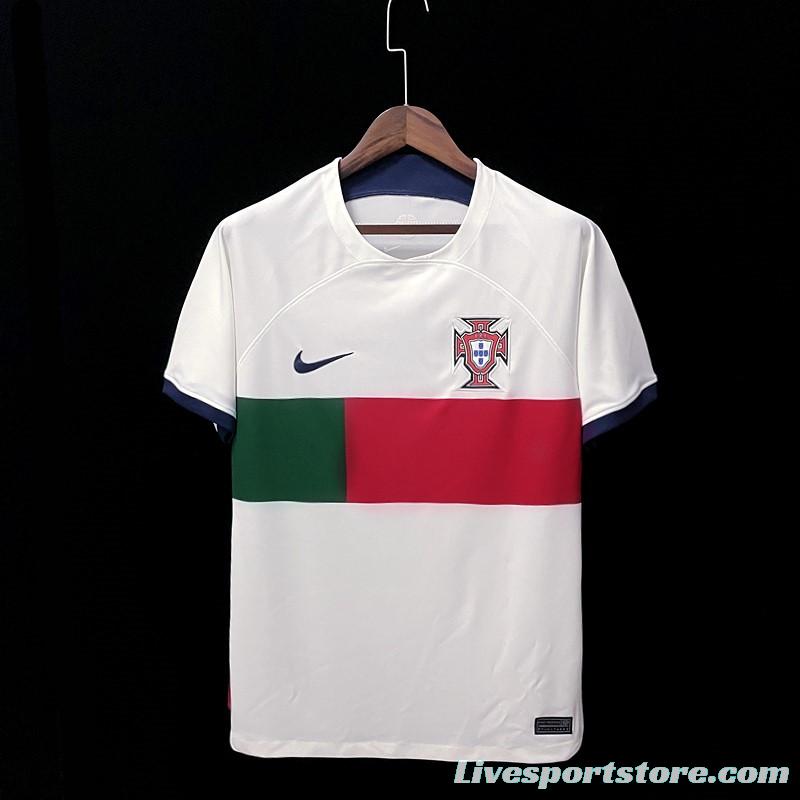 2022 Portugal Away Soccer Jersey