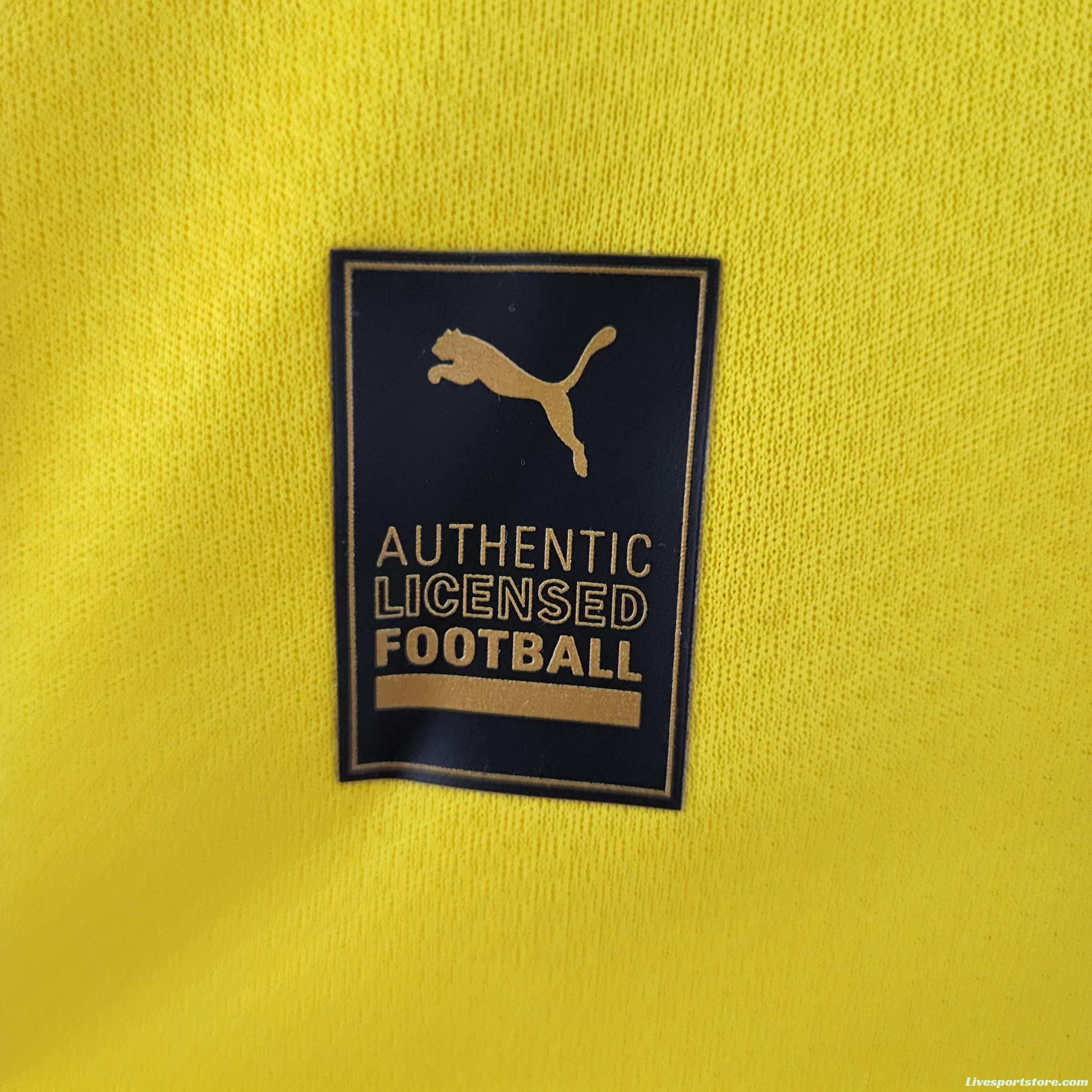 2022 Woman Dortmund Home Soccer Jersey