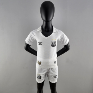 22/23 Santos Kids Home Size 16-28 Soccer Jersey