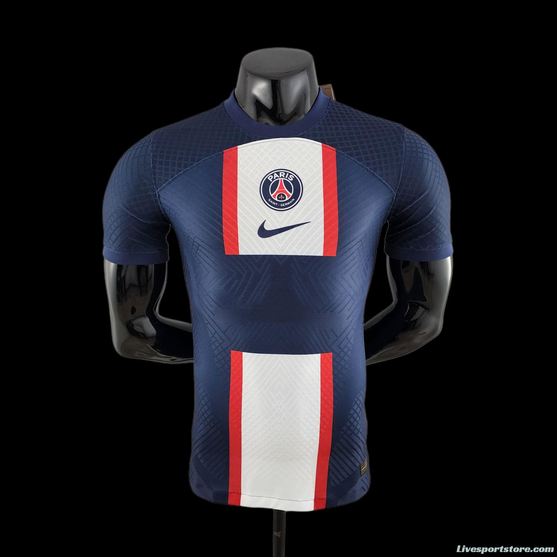 Player Version 22/23 PSG Home Soccer Jersey