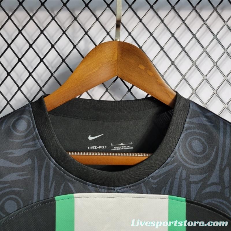 2022 Nigeria Black Training Jersey