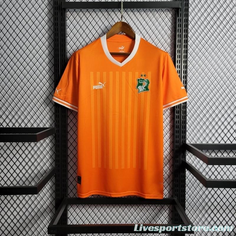 22/23 Ivory Coast Home Soccer Jersey