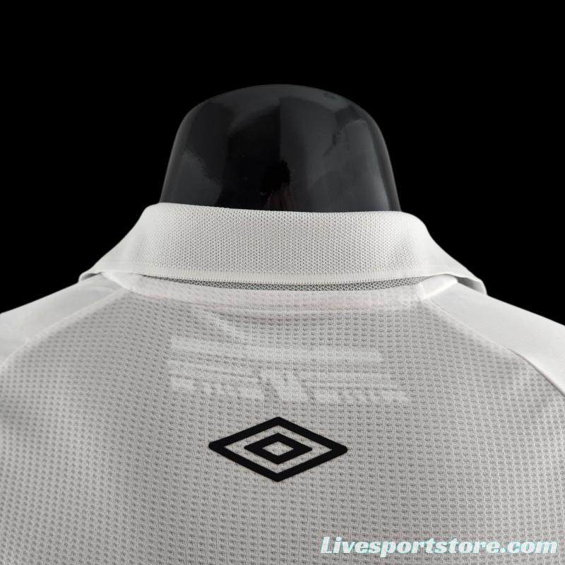 Player Version 22/23 Santos Home Soccer Jersey