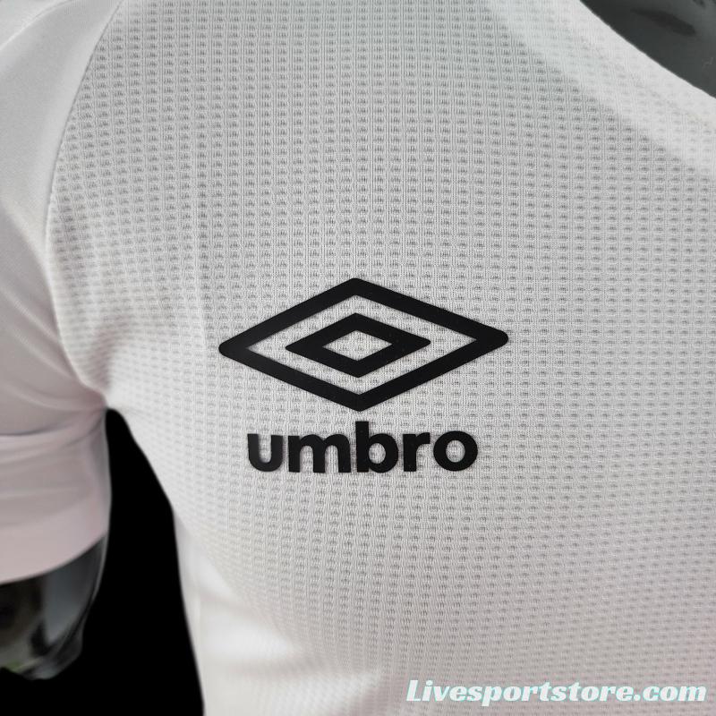 Player Version 22/23 Santos Home Soccer Jersey