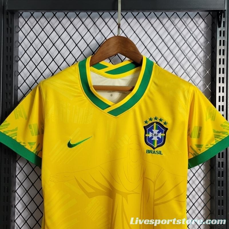 2022 Woman Brazil Special Edition Yellow Jersey