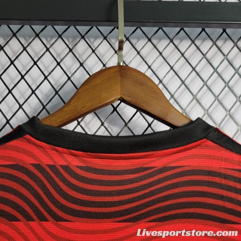 22/23 Women's Flamengo Home Soccer Jersey