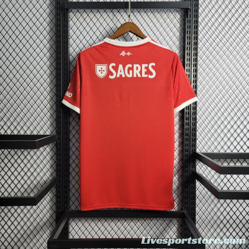 22/23 Benfica Home Soccer Jersey