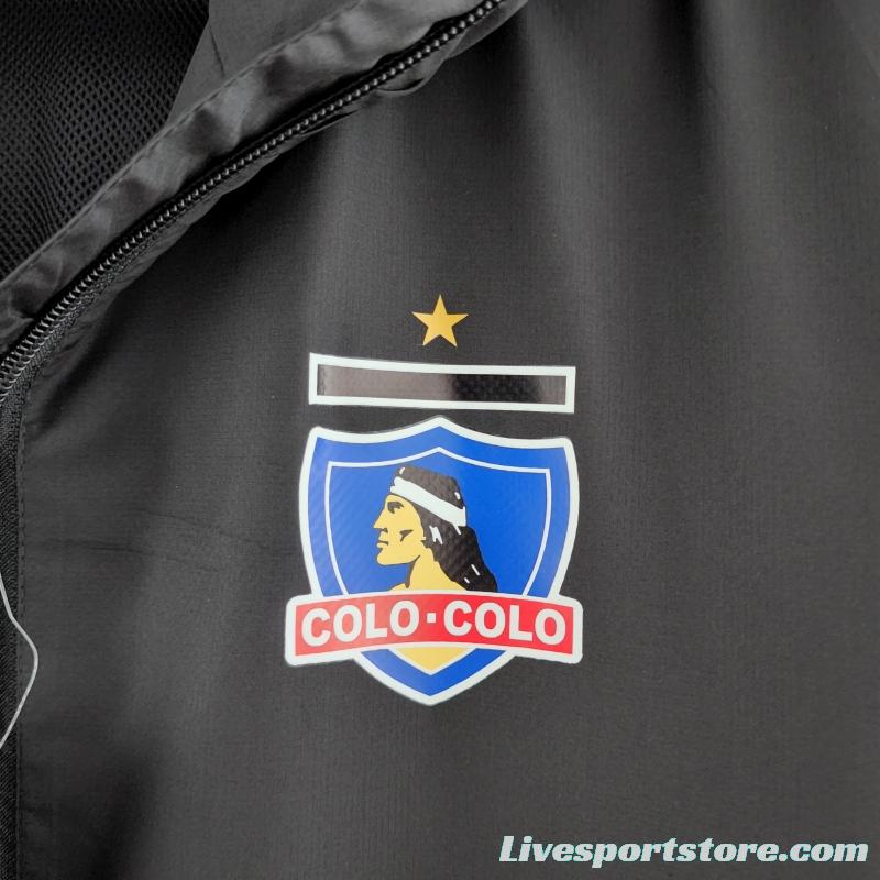 2022 Colo Colo Windbreaker Black