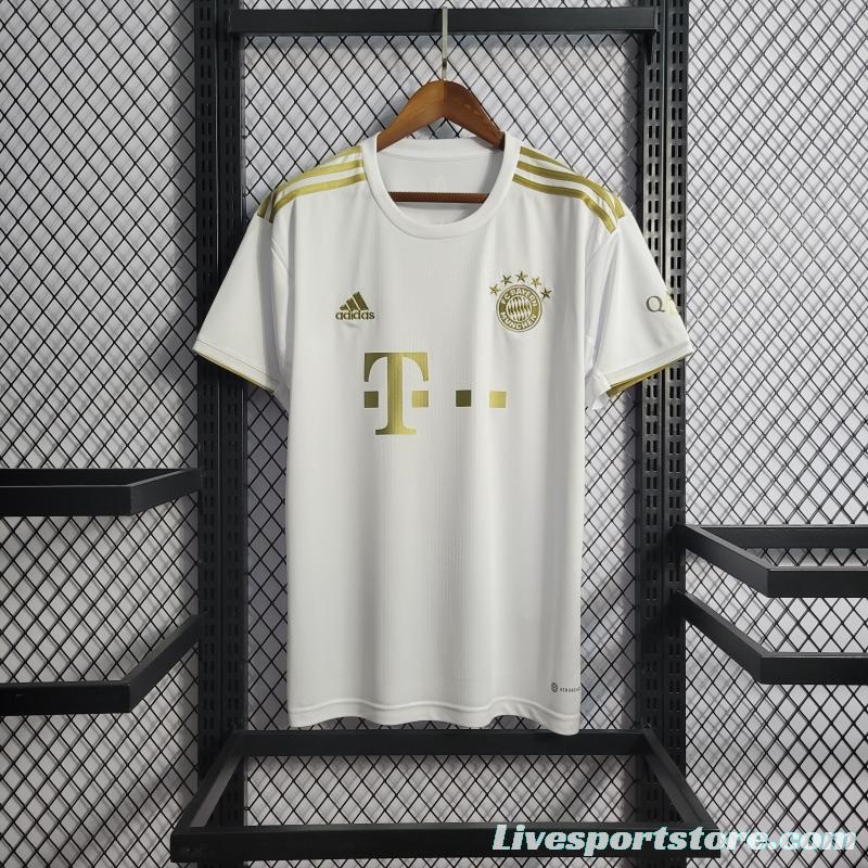 22/23 Bayern Munich Away Soccer Jersey