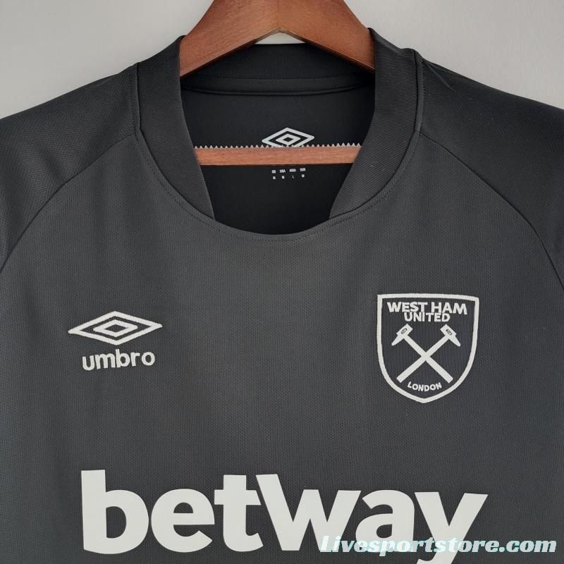 22/23 West Ham United Away Soccer Jersey