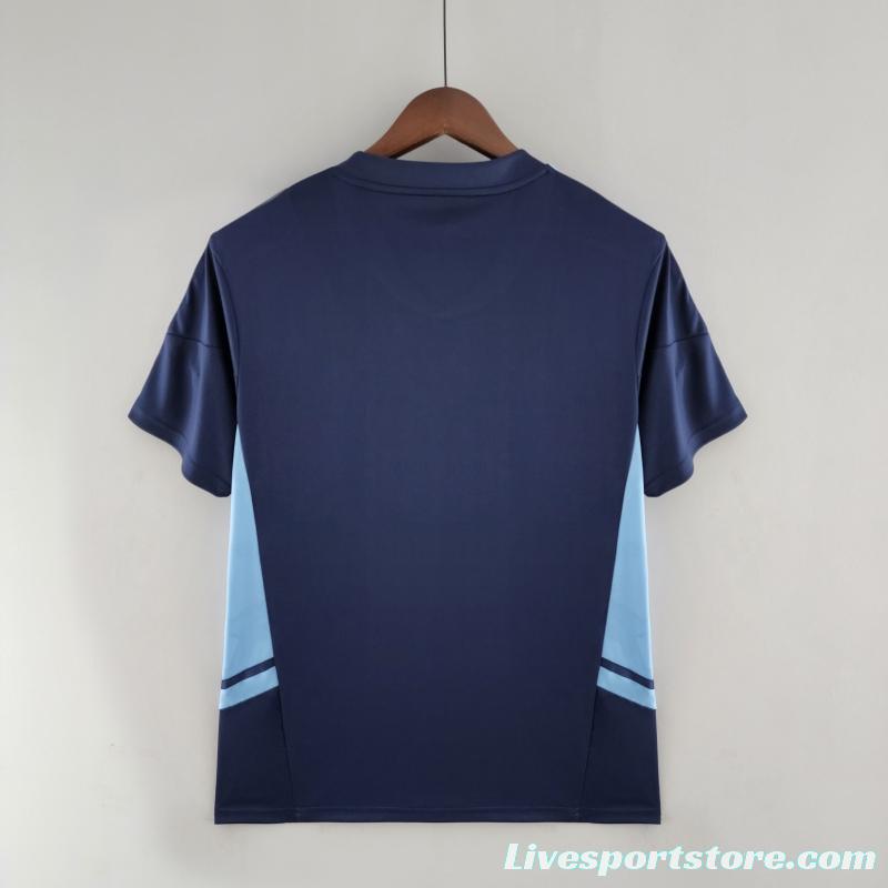 22/23 Cruzeiro Training Jersey Blue Jersey