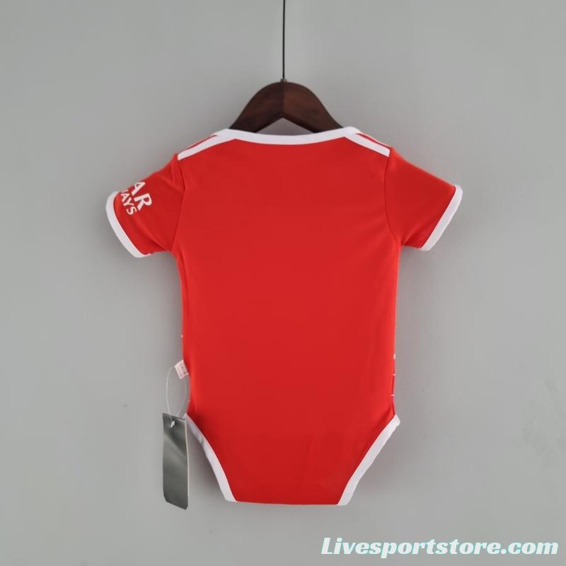 22/23 Bayern Munich Home Baby KM#0027 9-12 Soccer Jersey