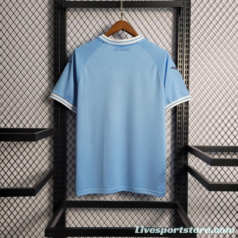 22/23 Lazio Home Soccer Jersey