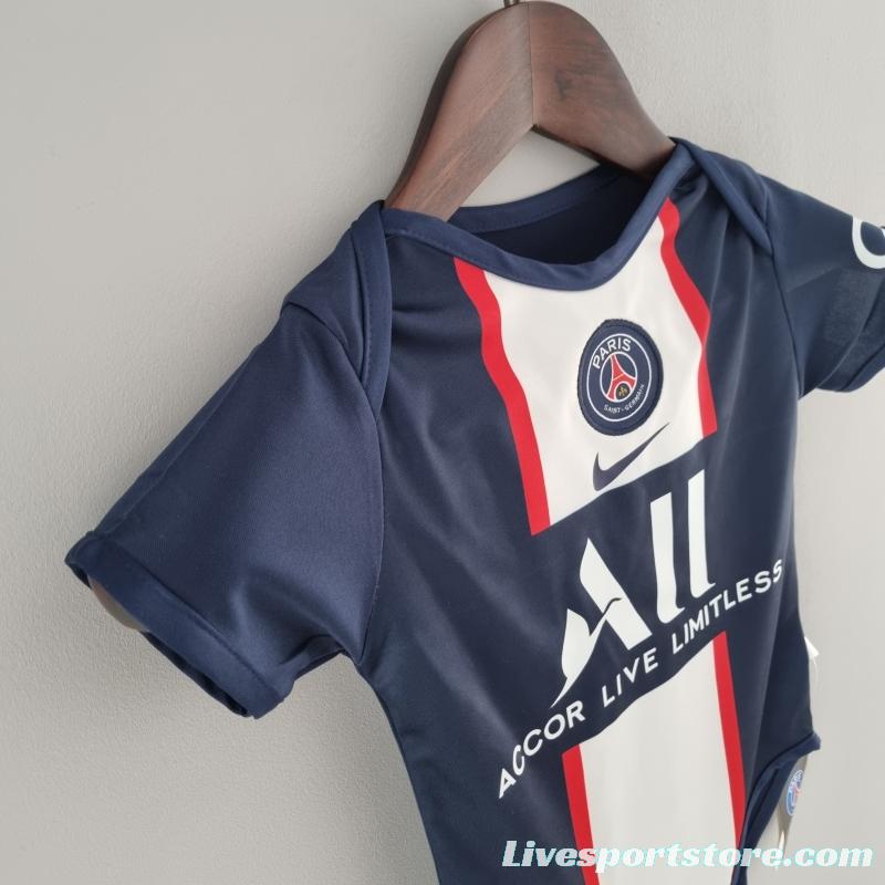 22/23 PSG Home Baby Home KM#0032 9-12 Soccer Jersey