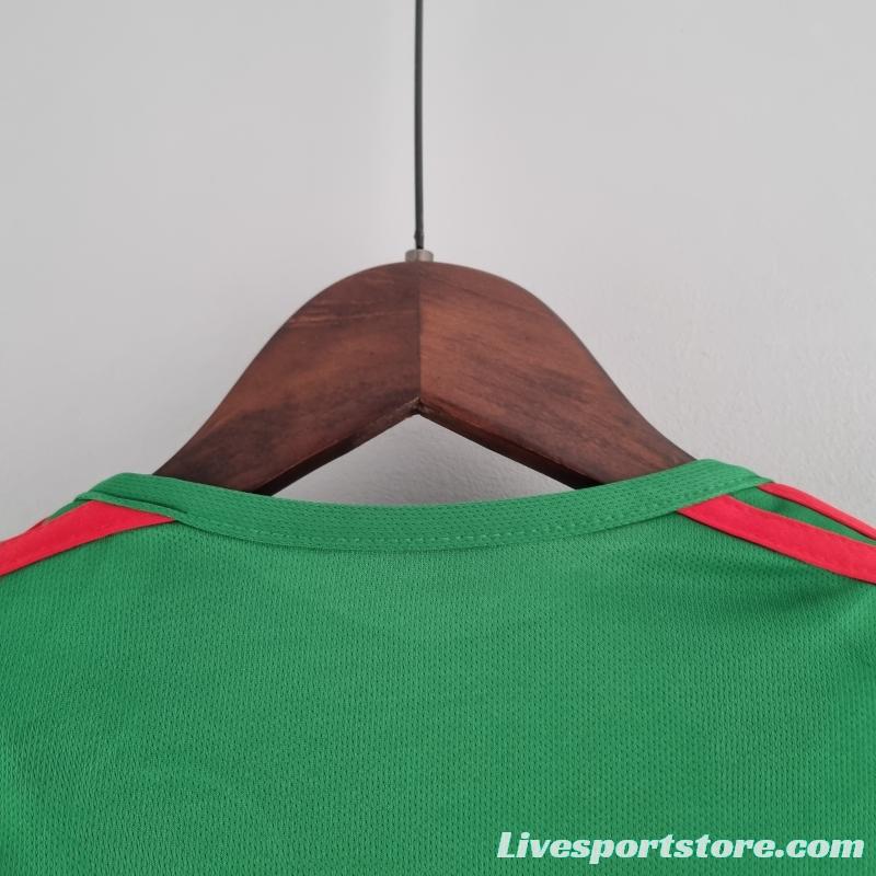 2022 Mexico Home Baby KM#0026 9-12 Soccer Jersey