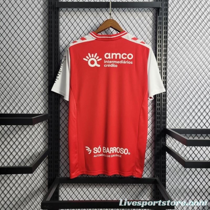 22/23 Braga Home Soccer Jersey