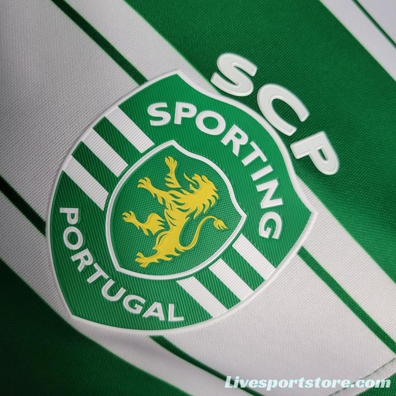 22/23 Player Version Sporting Lisbon Home Soccer Jersey