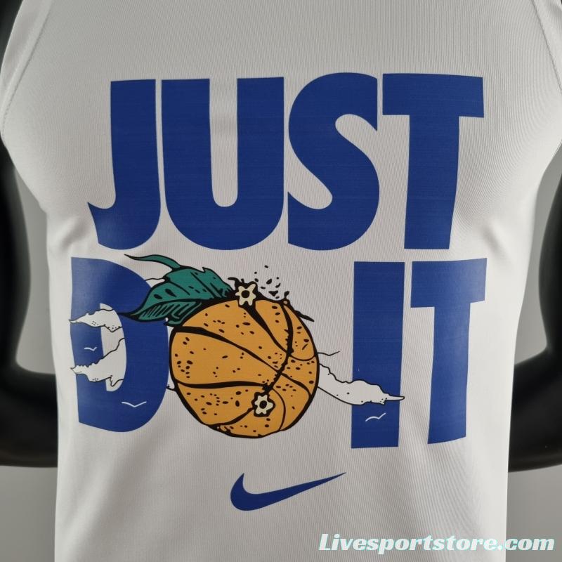 2022 NIKE White Vest Shirts -Just Do It #K000186