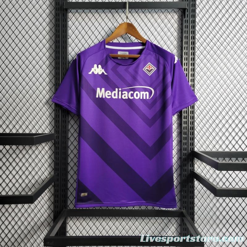 22/23 Fiorentina Home Soccer Jersey