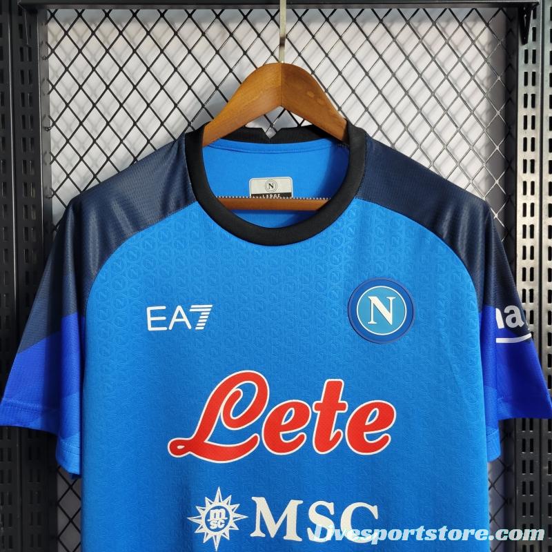 22/23 Napoli Home Soccer Jersey