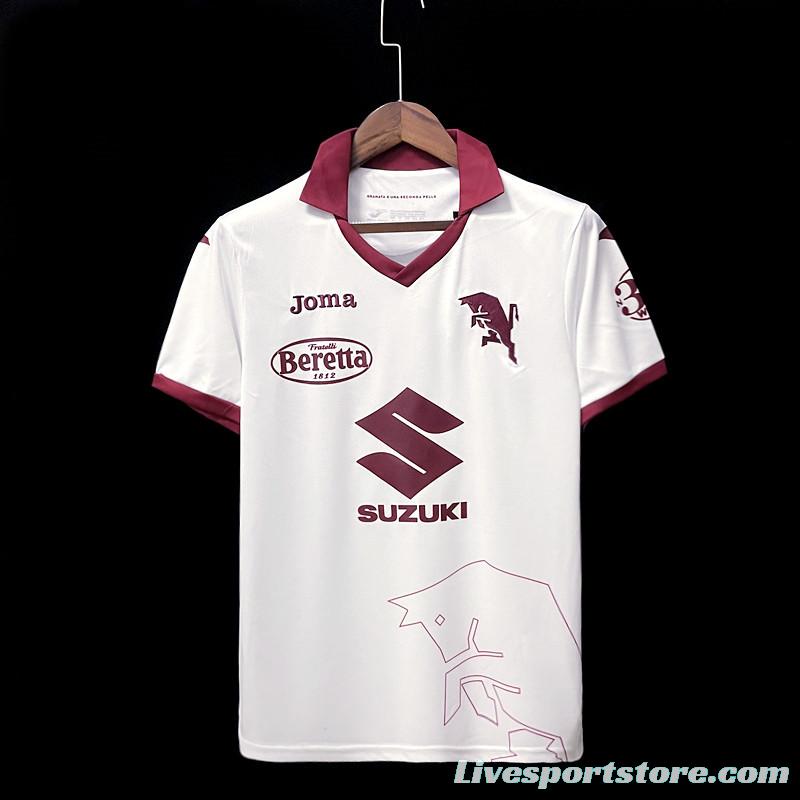 22/23 Torino Away Soccer Jersey