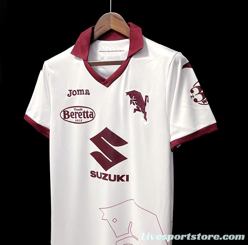 22/23 Torino Away Soccer Jersey