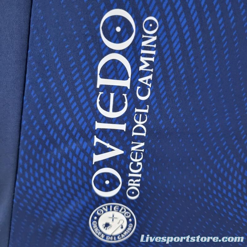 22/23 Real Oviedo Home Soccer Jersey