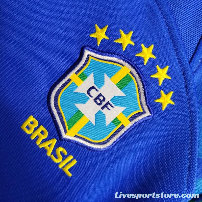 2022 Woman Brazil Away Soccer Jersey