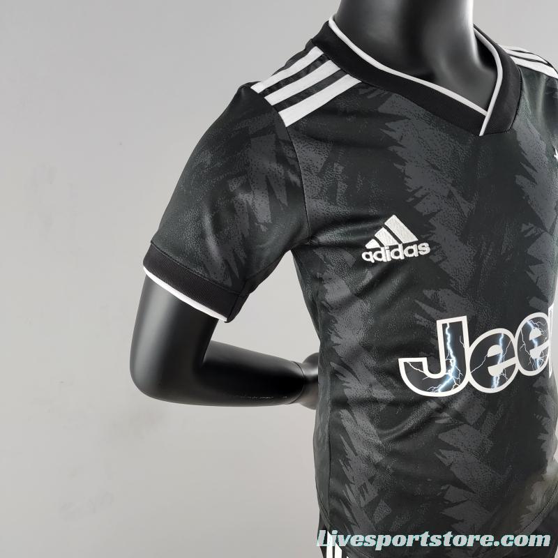 22/23 Kids Juventus Away SIZE16-28 Soccer Jersey