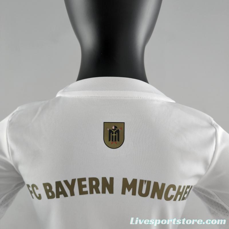 22/23 Kids Bayern Munich Away SIZE16-28 Soccer Jersey