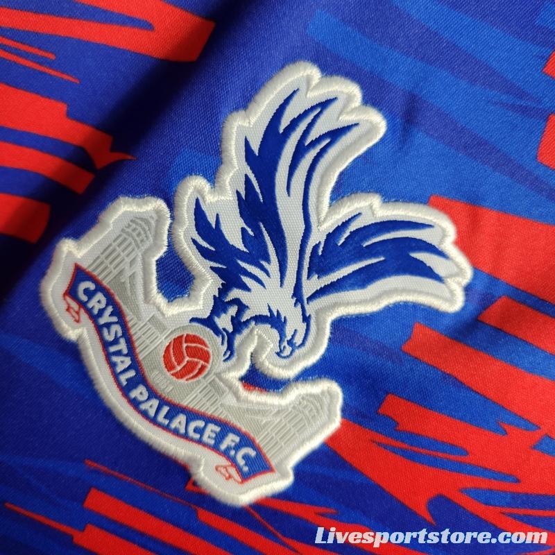 22/23 Crystal Palace Home Soccer Jersey